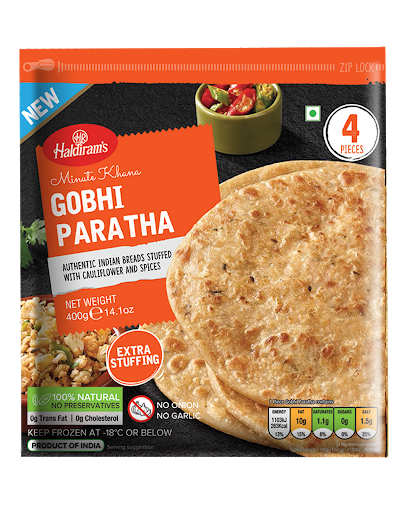 Haldiram Gobhi Paratha - 4 PCS