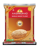 Aashirvaad Whole Wheat Atta - 4 LB