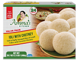 Amma's Kitchen Idli With Chutney - 24 Pcs (1.04 Kg)