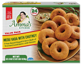 Amma's Kitchen Medu Vada With Chutney - 24 Pcs (920 Gm)