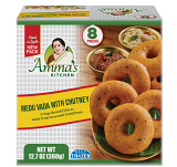 Amma's Kitchen Medu Vada With Chutney - 8 Pcs (360 Gm)