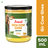 Amul Gir (Desi) Cow Ghee - 500 Ml