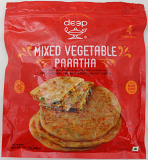 Deep Mixed Vegetable Paratha - 4 PCS