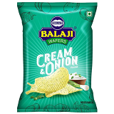 Balaji Wafers Cream & Onion Flavour -135 GM
