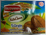 Britannia Nutri Choice 5 Grain Biscuit 250 Gm