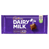 Cadbury Dairy Milk Chocolate Bar - 110 Gm