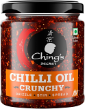 Chings Chilli Oil (Crunchy) - 6 Oz (170 Gm)