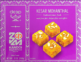 DEEP-KANDOI Kesar Mohanthal (12 OZ - 340 GM)