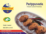 Daily Delight Frozen Parippuvada - 10.58 OZ (300 GM)