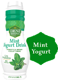 Desi Natural Yogurt Drink (Chaas) Mint Flavor - 10 Fl Oz