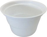 Disposable Plastic Bowls, Katori - White (6 OZ - 50 PCS)
