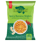 Garvi Gujarat Spicy Banana Wafers - 6.3 OZ (180 GM)