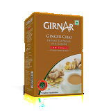 Girnar Instant Tea Premix (REDUCED SUGAR)- Ginger (10 Sachets)