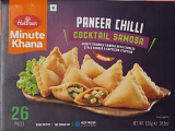 Haldiram Paneer Chilli Cocktail Samosa (520 GM - 18.3 OZ)