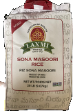 Laxmi Sona Masoori Rice - 20 Lb (9.07 Kg)