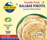 Daily Delight Malabar Porotta Family Pack