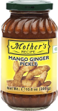 Mother's Mango Ginger Pickle - 10.6 Oz (300 Gm)