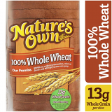 Nature's Own 100% Whole Wheat Bread Loaf (20 OZ)