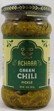Deep Green Chilli Pickle - 283 GM