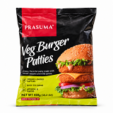 Prasuma Veg Burger Patties - 8 Pcs (430 Gm)