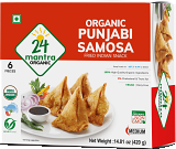 24 Mantra Organic Punjabi Samosa - 6 Pcs (420 Gm) 24 Mantra Organic Punjabi Samosa - 6 Pcs (420 Gm)