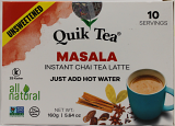 Quik Tea Unsweetened Masala Tea (5.64 OZ - 160 GM)