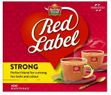 Red Label Strong Tea Bags - 100 Bags