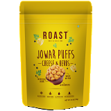 Roast Foods Jowar Puffs - Cheese and Herbs (70 Gm)