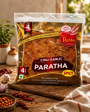 Rotikaa Chilli Garlic Paratha - 4 Pcs