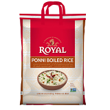 Royal Ponni Boiled Rice - 20 Lb (9.07 Kg)