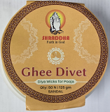 Shraddha Ghee Diya (Sandal) - 125 Gm (50 Pcs)