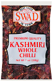Swad Kashmiri Chilli Whole - 7 Oz (200 Gm)