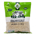 24 Mantra Organic Urad Dal (White)  - 4 LB