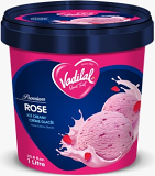 Vadilal Rose Ice Cream - 1 LTR