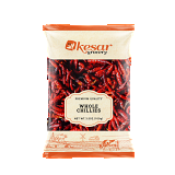 Kesar Whole Red Chillies (3.5 OZ, 100GM)