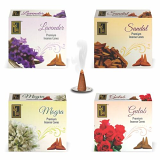 Zed Black Premium Dhoop Cones (20 Cones) - Lavender