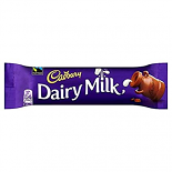 Cadbury dairy milk bars