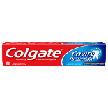 Colgate Cavity Protection Toothpaste with Fluoride, Great Regular Flavor - 6 OZ