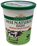 Desi Natural Dahi (ORGANIC) Whole Milk - 32 OZ (2 LB)