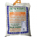Raja Foods Sona Masoori Rice - 20 LB