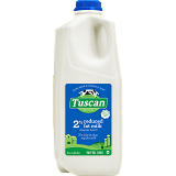 Tuscan 2% Reduced Fat Milk, Half Gallon, 64 fl oz