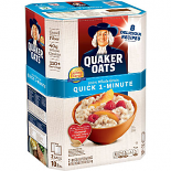Quaker Oats Quick 1-minute Oatmeal (5 Lb., 2 Pk.)
