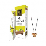 Zed Black Sandal Incense Sticks (Agarbatti - 20*6 Pkt)